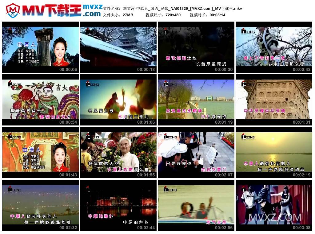 刘文涛-中原人_国语_民歌_NAI01329